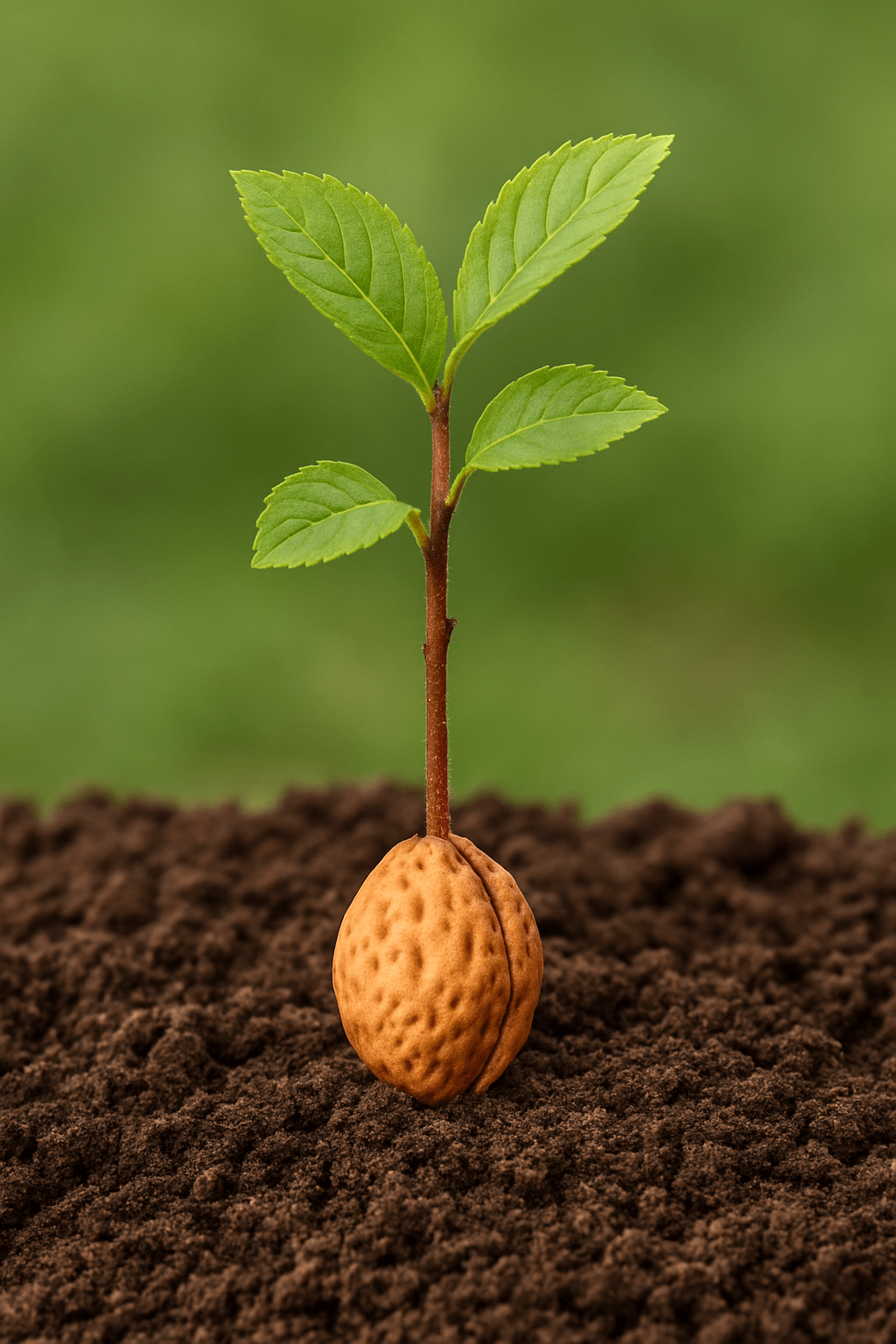 La Magia della Natura: Quando un Albero Nasce da un&nbsp;Nocciolo